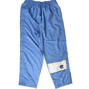 Nike Air Jordan Jumpman UNC Snap Button Up Jogger Pants Men's XL Tear Away Sport
